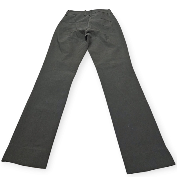 Vince Mid Rise Dark Green Slim Fit Pants - Picture 4 of 7